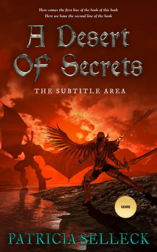 3D mockup of Van Cleef #3638 - Premade Fantasy Book Cover