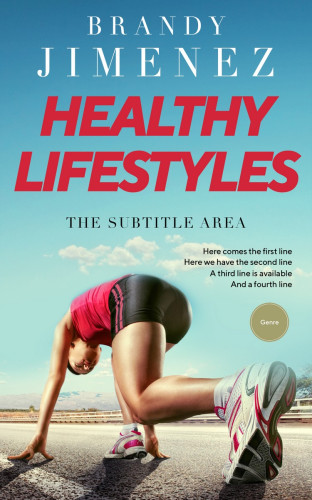 3D mockup of Gum Leaf #3652 - Premade Health & Dieting & Fitness Book Cover