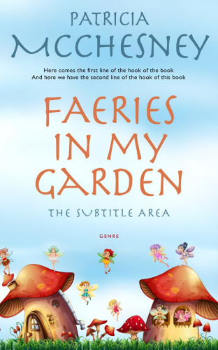 3D mockup of Mint Tulip #3684 - Premade Children's Book Cover