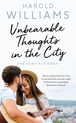 3D mockup of Hint Of Red #3722 - Premade Romance Book Cover