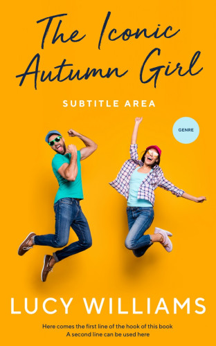 3D mockup of Yellow Sea #3728 - Premade Romance Book Cover