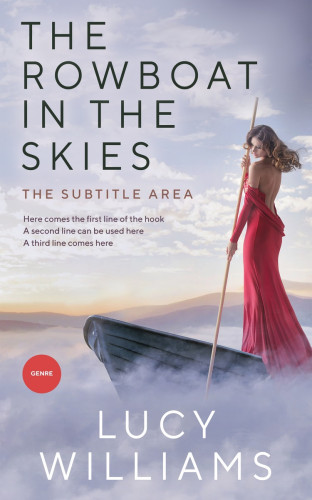 3D mockup of Gray Suit #3744 - Premade Chick Lit Book Cover