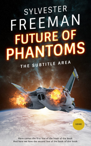 3D mockup of Bone #3749 - Premade Science Fiction Book Cover