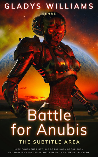 3D mockup of Night Rider #3751 - Premade Science Fiction Book Cover