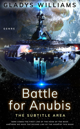 3D mockup of Woodsmoke #3753 - Premade Science Fiction Book Cover