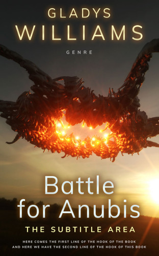 3D mockup of Bistre #3754 - Premade Science Fiction Book Cover