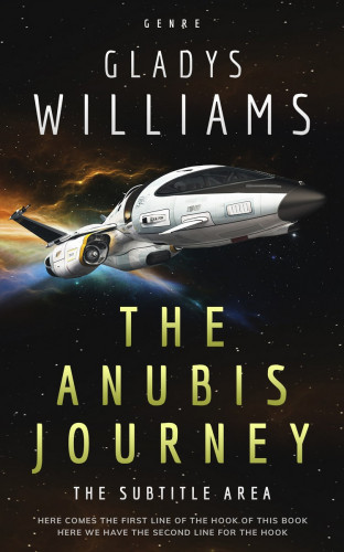 3D mockup of Cod Gray #3764 - Premade Science Fiction Book Cover