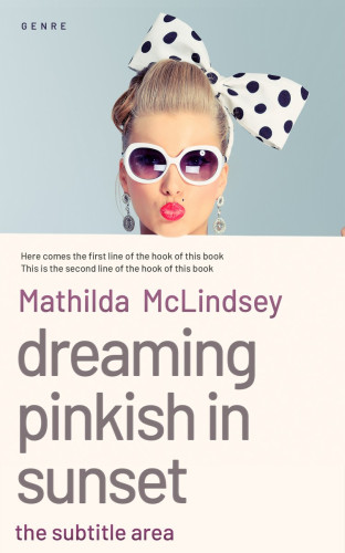 3D mockup of Cararra #3804 - Premade Chick Lit Book Cover