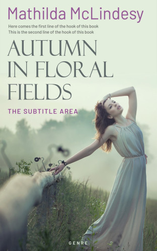 3D mockup of Periglacial Blue #3809 - Premade Romance Book Cover