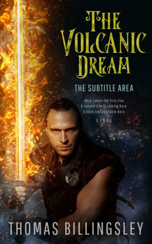 3D mockup of Tussock #3845 - Premade Historical Book Cover