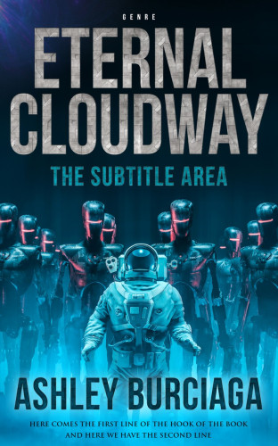 3D mockup of Tiber #3873 - Premade Science Fiction Book Cover