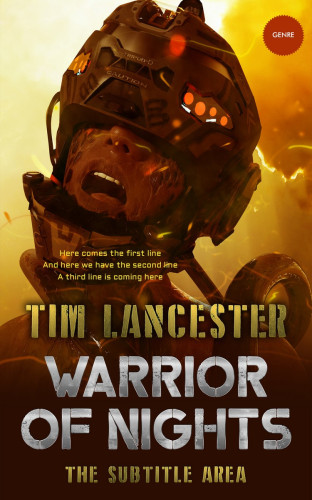 3D mockup of Apache #3942 - Premade Science Fiction Book Cover