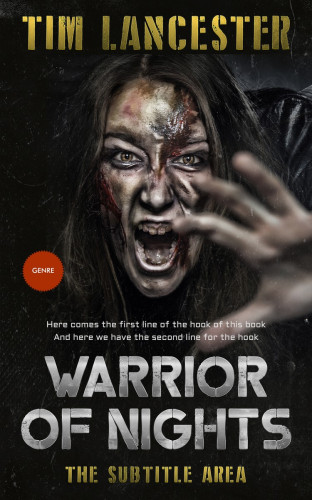 3D mockup of Hillary #3948 - Premade Apocalyptica Book Cover