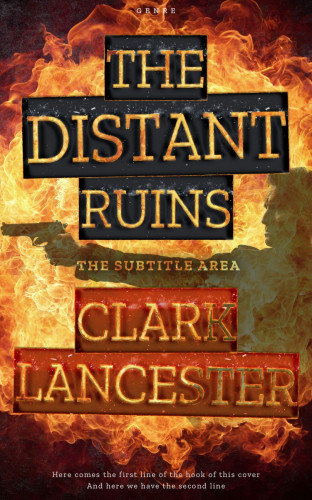 3D mockup of Cork #3991 - Premade Apocalyptica Book Cover