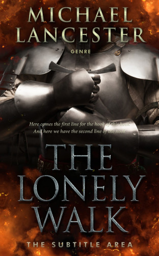 3D mockup of Night Rider #4018 - Premade Fantasy Book Cover