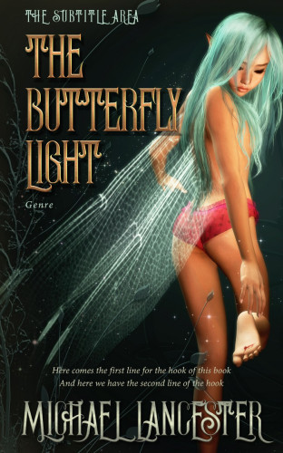 3D mockup of Antique Brass #4019 - Premade Fantasy Book Cover