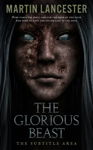 3D mockup of Cod Gray #4043 - Premade Horror Book Cover