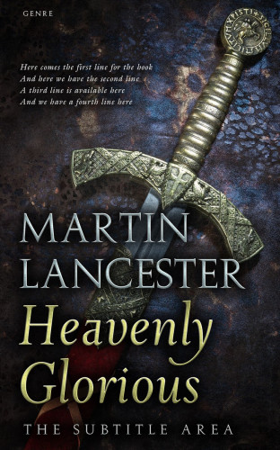 3D mockup of Thunder #4068 - Premade Historical Book Cover