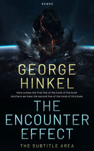 3D mockup of Bunker #4099 - Premade Apocalyptica Book Cover