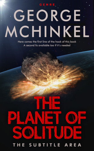 3D mockup of Chestnut Rose #4141 - Premade Apocalyptica Book Cover