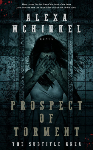 3D mockup of Aztec #4191 - Premade Horror Book Cover