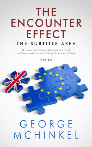 3D mockup of Cerulean Blue #4233 - Premade Travel Book Cover