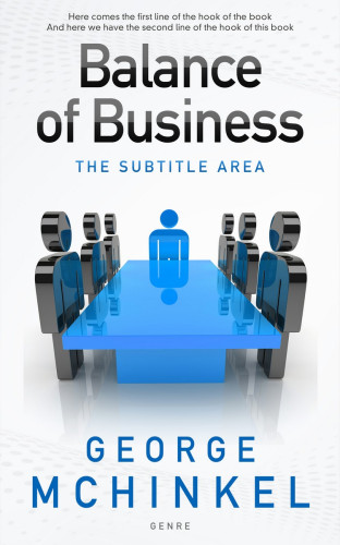 3D mockup of Athens Gray #4237 - Premade Business Book Cover