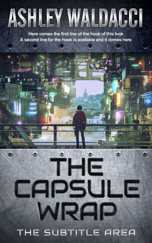 3D mockup of Mako #4294 - Premade Science Fiction Book Cover