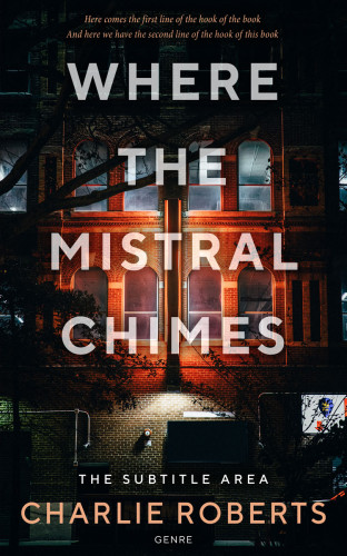 3D mockup of Oriental Pink #4340 - Premade Mystery & Thriller & Suspense Book Cover