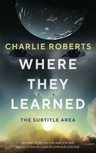 3D mockup of Outer Space #4361 - Premade Science Fiction Book Cover