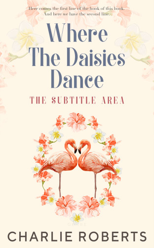 3D mockup of Linen #4376 - Premade Romance Book Cover