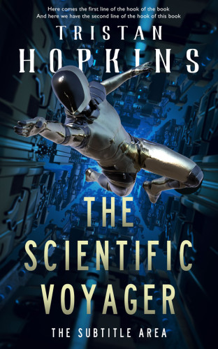 3D mockup of Firefly #4417 - Premade Science Fiction Book Cover