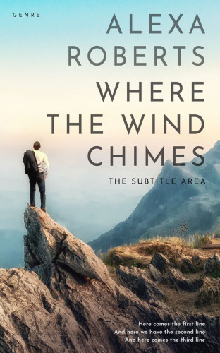 3D mockup of Tasman #4418 - Premade Business Book Cover