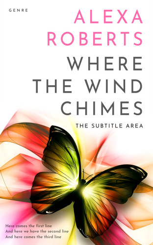 3D mockup of Mandys Pink #4419 - Premade Poetry Book Cover | BookCoverZone