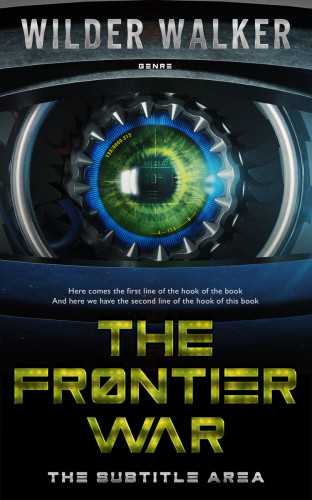 3D mockup of Bunker #4455 - Premade Science Fiction Book Cover