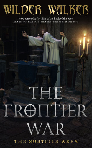 3D mockup of Woodsmoke #4471 - Premade Fantasy Book Cover