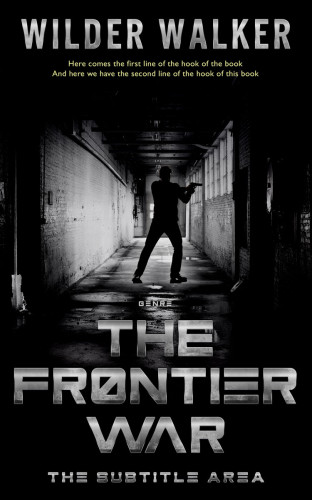 3D mockup of Silver Chalice #4474 - Premade Mystery & Thriller & Suspense Book Cover