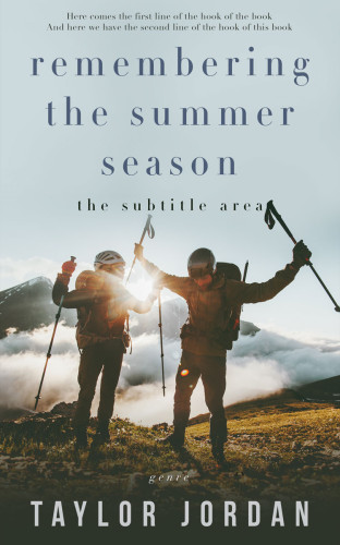 3D mockup of Kelp #4553 - Premade Travel Book Cover