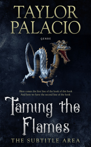 3D mockup of Vulcan #4614 - Premade Fantasy Book Cover