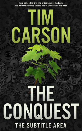 3D mockup of Log Cabin #4694 - Premade Business Book Cover