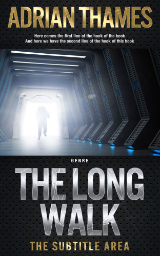 3D mockup of Cloud #4707 - Premade Science Fiction Book Cover