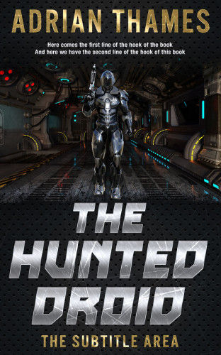 3D mockup of Thunder #4708 - Premade Apocalyptica Book Cover