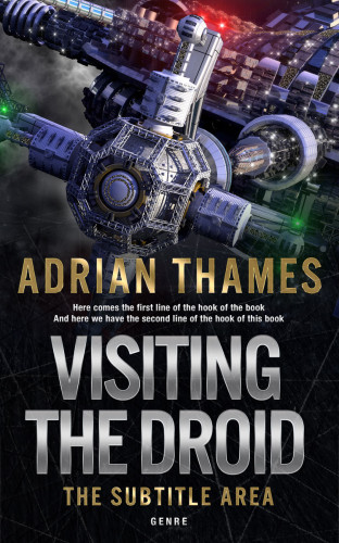 3D mockup of Silk #4710 - Premade Science Fiction Book Cover