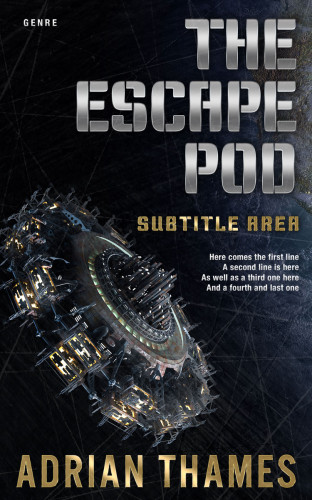 3D mockup of Cinder #4712 - Premade Apocalyptica Book Cover