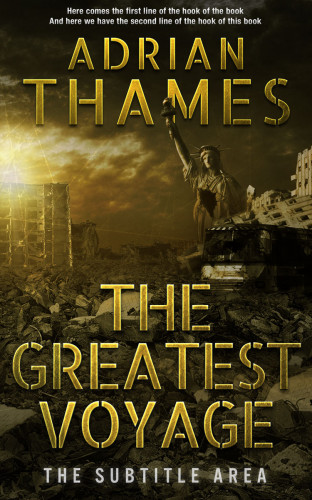 3D mockup of Mikado #4725 - Premade Apocalyptica Book Cover