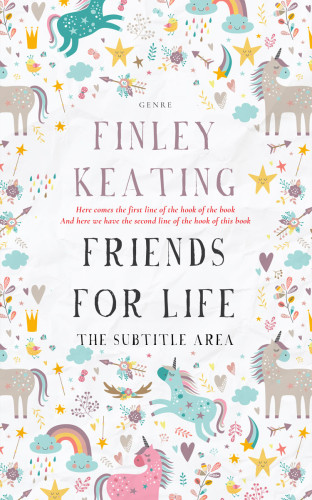 3D mockup of Ebb #4920 - Premade Fantasy Book Cover