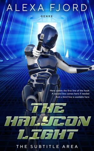 3D mockup of Big Stone #4931 - Premade Science Fiction Book Cover