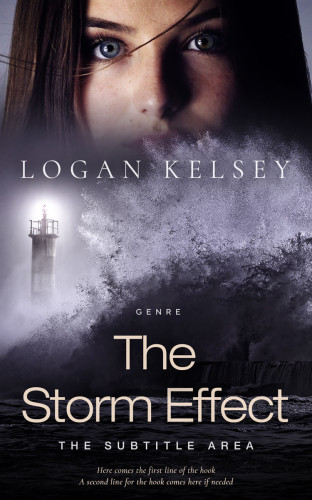 3D mockup of Pink Swan #4973 - Premade Mystery & Thriller & Suspense Book Cover