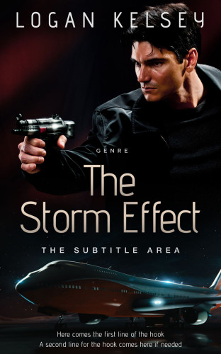 3D mockup of Cod Gray #4974 - Premade Science Fiction Book Cover