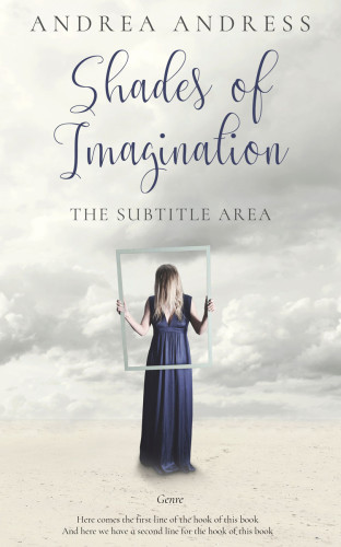 3D mockup of Westar #4988 - Premade Abstract Book Cover